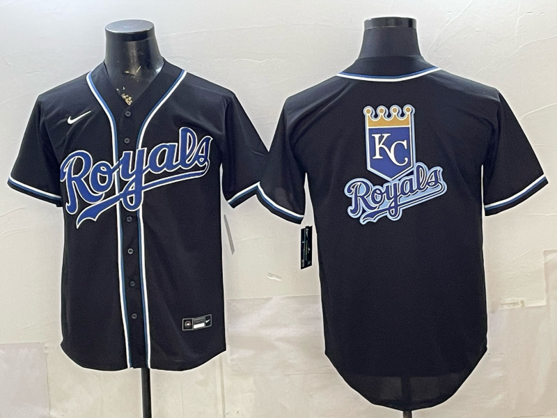 Men 2026 Kansas City Royals blank black Nike MLB jersey 0518004